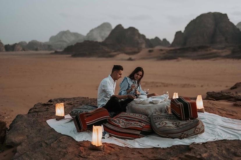 Quite Bedouin Life Hotell Wadi Rum Exteriör bild